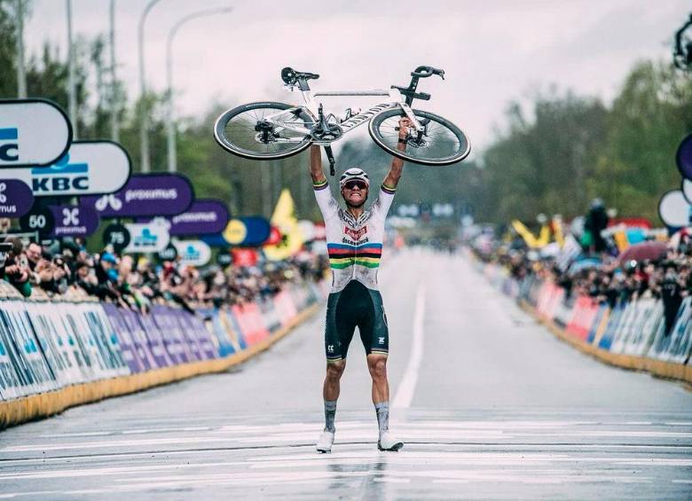 El ciclista belga Mathieu Van del Poel ha ganado cinco “monumentos” del ciclismo en su carrera profesional. FOTO: TOMADA DEL INSTAGRAM DE @mathieuvanderpoel