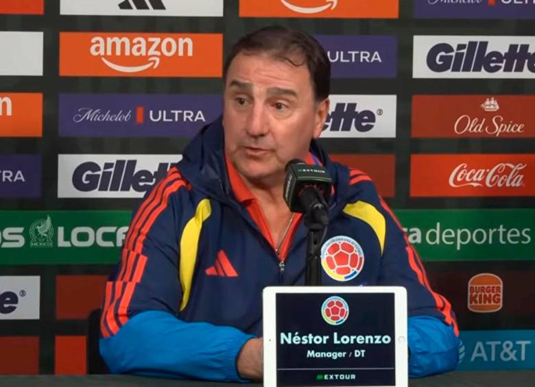 Lorenzo hizo debutar a Kevin Viveros y Matías Orozco en la selección Colombia. FOTO: Captura de vídeo