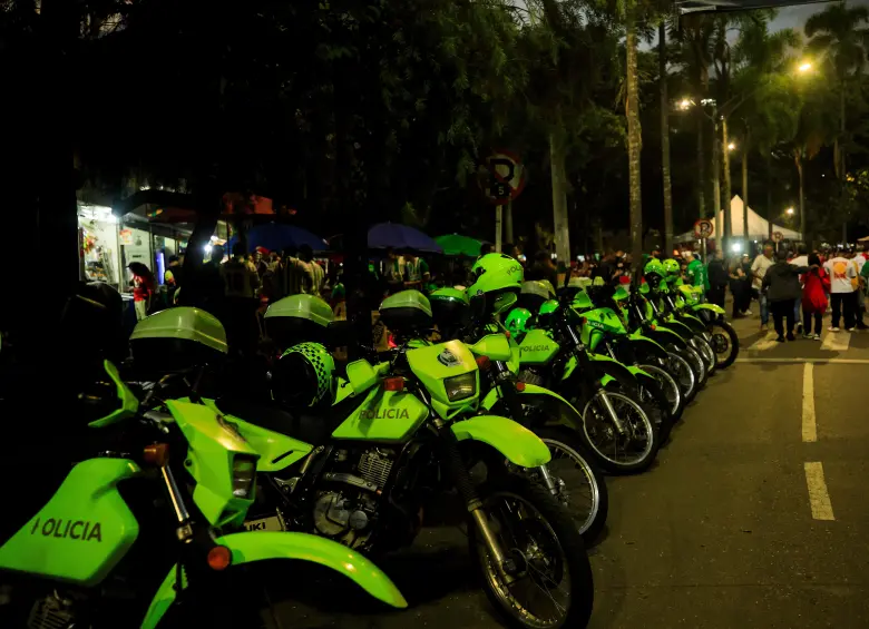 La Policía extremará la seguridad para el clásico entre DIM y Nacional este sábado. FOTO CAMILO SUÁREZ