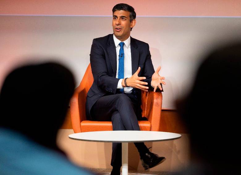 Sunak tiene la ventaja entre los conservadores por haber sido partidario del Brexit. FOTO: TOMADA DE TWITTER RISHI SUNAK