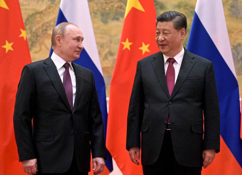 Putin y Xi Jinping tomaron la decisión de aumentar cooperación económica ante “ilegítimas” sanciones. FOTO EFE