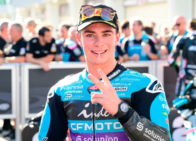 David Alonso se encuentra en la séptima posición en el Mundial de Moto2 con 24 puntos. FOTO: GETTY