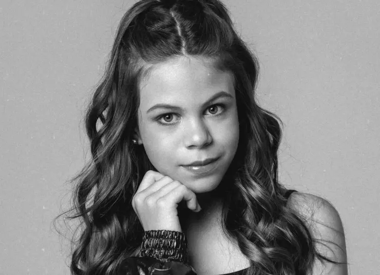 Con 11 años, Milena Brandão, se hizo famosa por participar en producciones locales y luego saltó a la fama por una importante serie de Netflix. FOTO: REDES SOCIALES MILENA