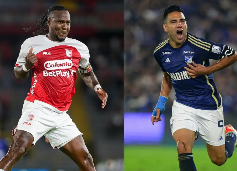 El delantero vallecaucano Hugo Rodallega, de 39 años, es el máximo goleador de la Liga 2025-1. El samario Radamel Falcao García, de la misma edad, ha figurado con Millonarios en los cuadrangulares. 