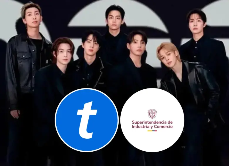 La agrupación musical surcoreana BTS estará en Colombia por primera vez. Foto: Cortesía / Ticket Colombia / SIC