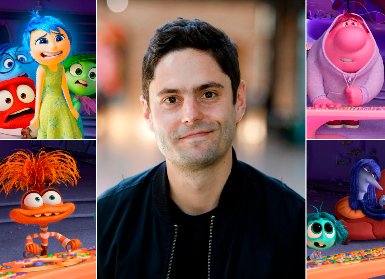 Luis Uribe Córdoba, el colombiano que trabaja en Pixar y que participó en el equipo de animación que hizo Intensa-mente 2. FOTOS Cortesía Disney-Pixar