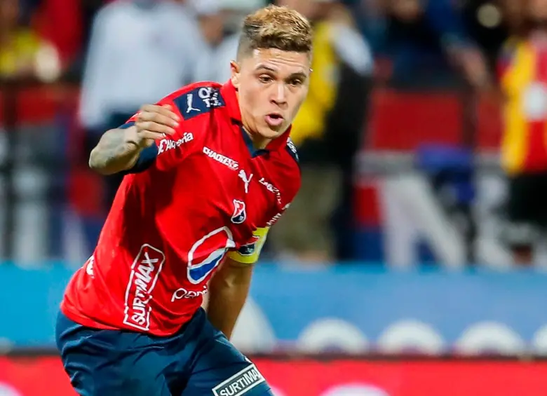 El futbolista antioqueño Juan Fernando Quintero suma 16 goles en 36 partidos disputados con el Medellín. Foto: Juan Antonio Sánchez