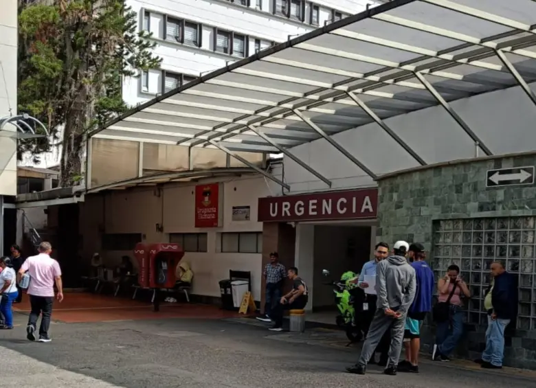 Fachada del área de urgencias del Hospital Manuel Uribe Ángel en Envigado. FOTO: Cortesía