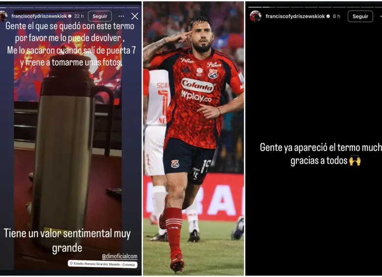La denuncia del robo por parte de ‘El Polaco’ a través de sus historias de Instagram. FOTO: Redes sociales @DIM_Oficial y @franciscofydriszewskiok