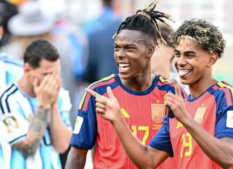 Identificados por expertos como “el paradigma positivo de la nueva España”, Lamine Yamal y Nico Williams representan algo más que velocidad y regate. FOTO: Getty