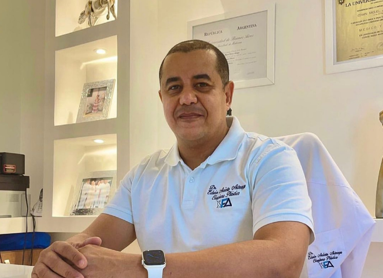 5 de agosto de 2023. Hay luto en Colombia tras conocerse el crimen del médico cirujano Edwin Arrieta Arteaga. Foto: Facebook Dr. Edwin Arrieta Arteaga.