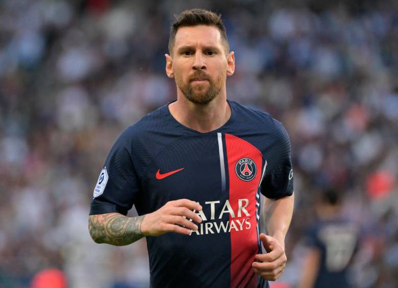 Lionel Messi jugó dos años en el PSG, equipo en el que dice no fue feliz. FOTO AFP