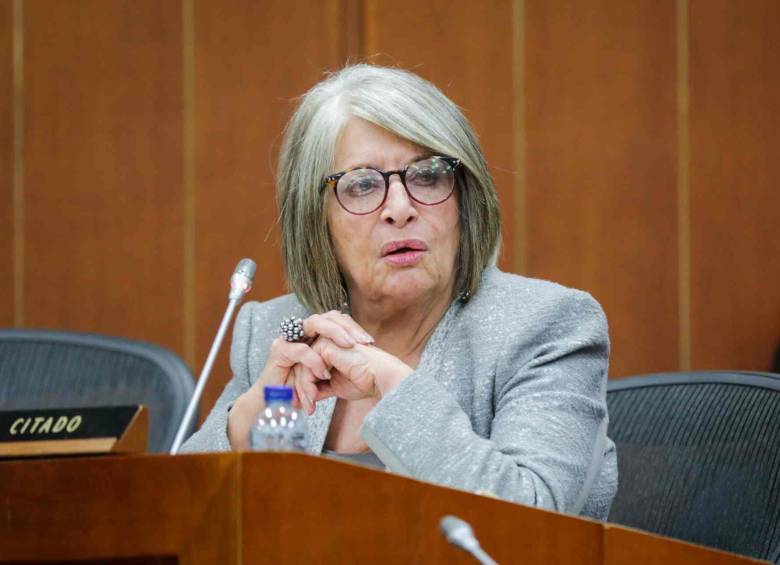 Cecilia López fue ministra de Agricultura del gobierno Petro entre agosto de 2022 y abril de 2023. FOTO: Mariano Vimos. Colprensa