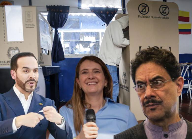 El abogado Abelardo de la Espriella y los senadores Paloma Valencia e Iván Cepeda. Foto: Colprensa