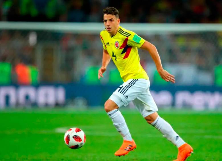 El lateral derecho antioqueño Santiago Arias ha estado con la Selección Colombia en dos mundiales: jugó en Brasil 2014 y Rusia 2018. Foto: Getty