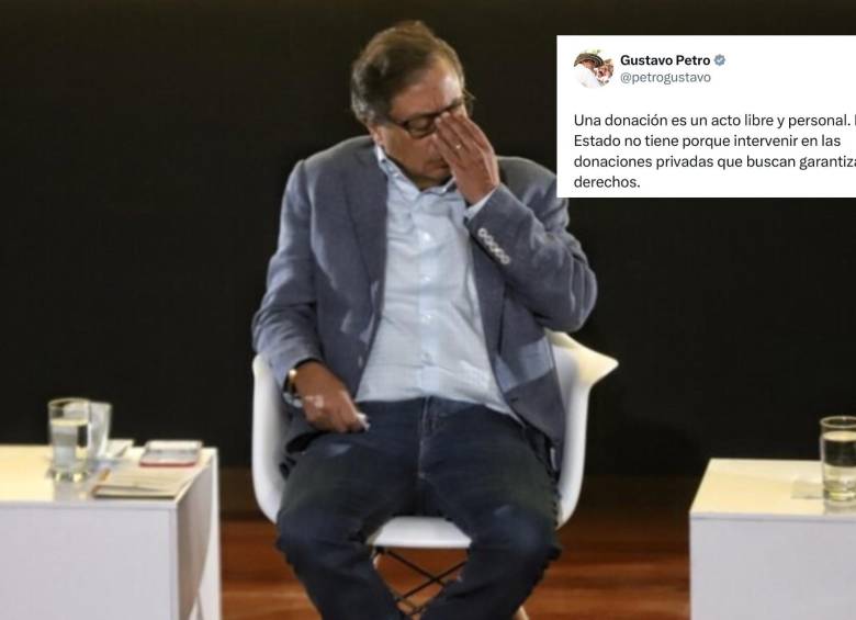 Recientemente, el presidente Gustavo Petro criticó la ‘vaca’ liderada en Antioquia para recaudar fondos y terminar las obras de las vías 4G. Foto: Cortesía. 