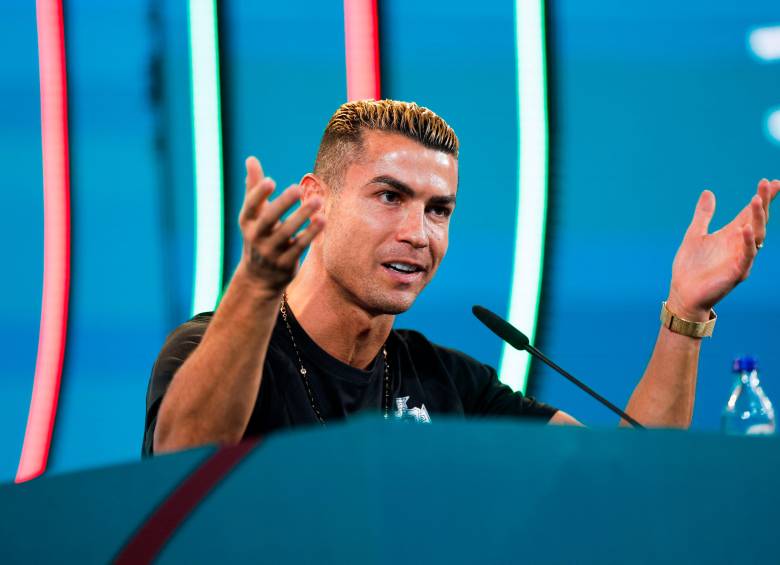 El futbolista portugués Cristiano Ronaldo, de 41 años, es el capitán y referente del seleccionado luso para la defensa de la Liga de Naciones. Foto: tomada del x de @selecaoportugal