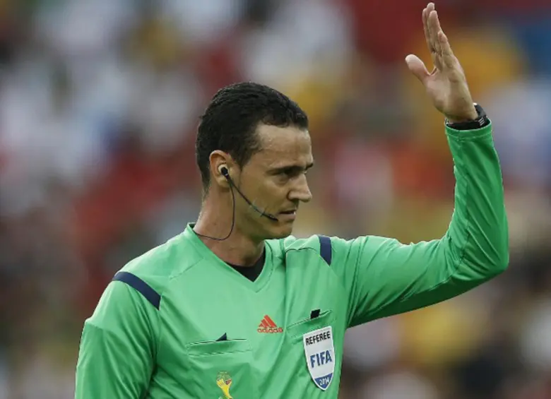 Wilmar Roldán, arbitro colombiano. FOTO: Conmebol
