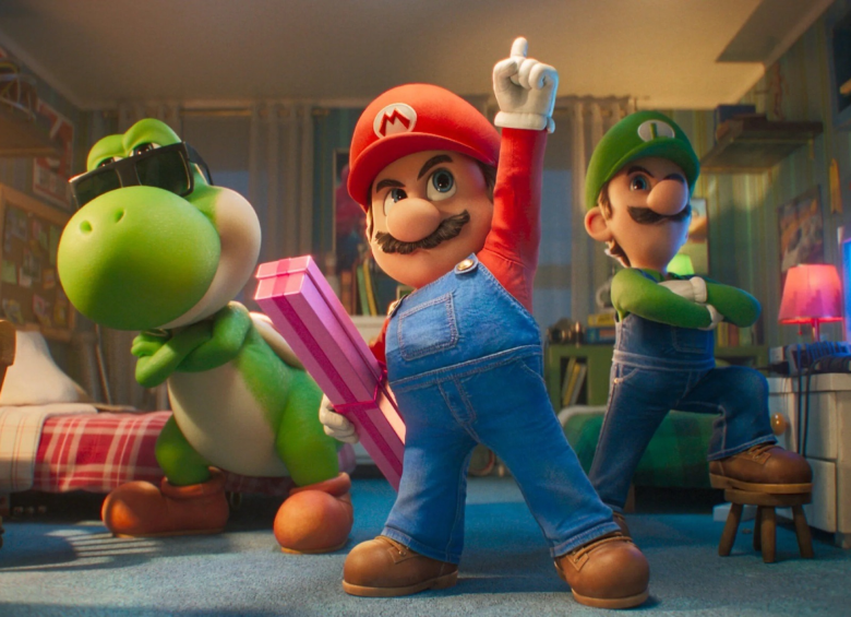 Con el estreno de Super Mario Galaxy, los disfraces de Mario, Luigi y Yoshi vuelven a ser de los más buscados este Halloween. FOTO Universal Pictures 