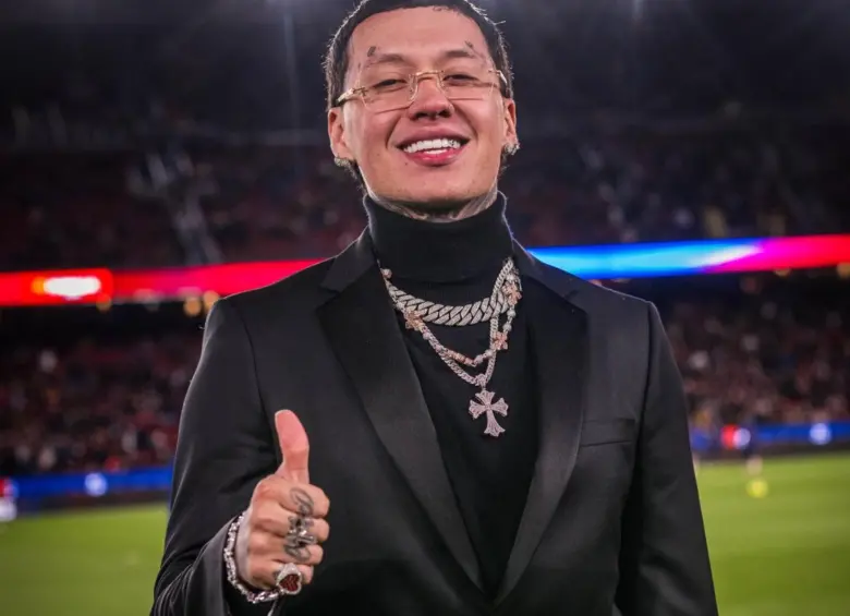 Luego de un poco más de cinco años de carrera, el cantante de reguetón paisa Blessd, anunció su primer concierto en el Estadio Atanasio Girardot. FOTO: Tomada de redes sociales @blessd