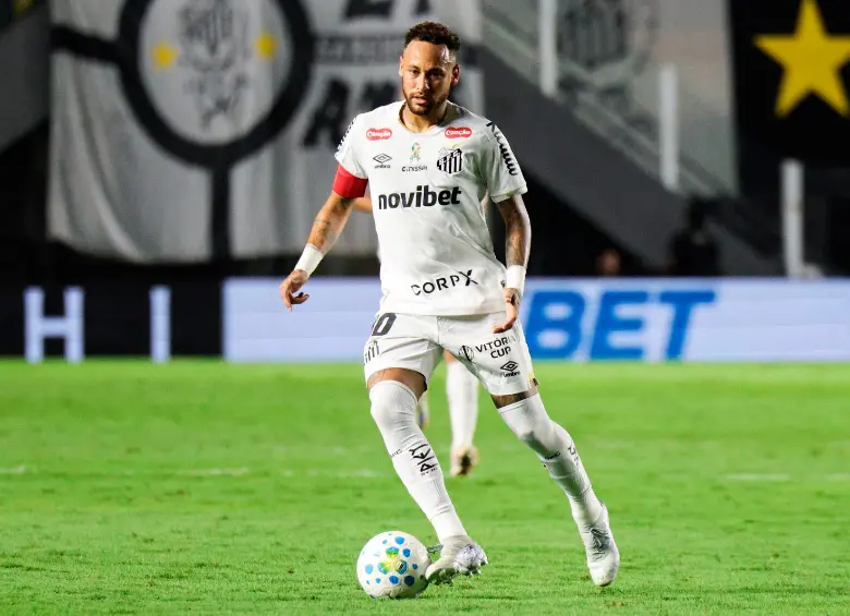 Neymar ha jugado 5 partidos en esta Liga de Brasil, donde suma 3 goles y 2 asistencias. FOTO: GETTY