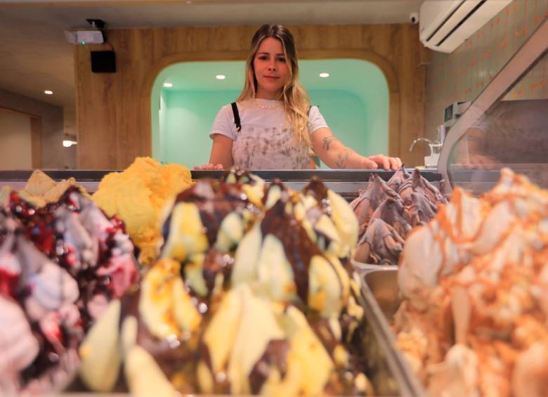 Daniela Lince es la mente detrás de la heladería Amor-Acuyá. FOTO JULIO HERRERA. 