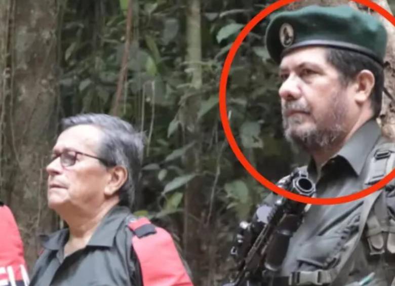 Gustavo Aníbal Giraldo Quinchía, alias Pablito, jefe del ELN. FOTO: Captura de video del Ejército Nacional