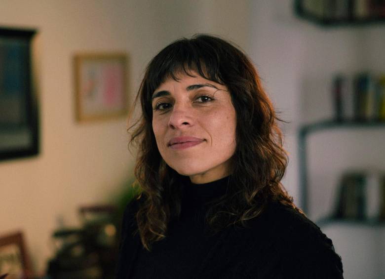 Andrea Salgado presentó su más reciente libro El sueño del árbol. Foto Carlos Romero.