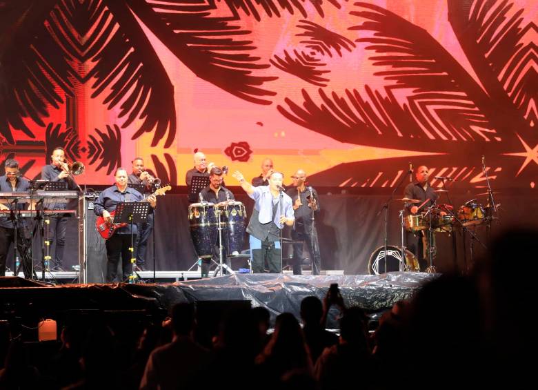 El ambiente salsero lo puso el reconocido cantante Victor Manuelle. FOTO Esneyder Gutiérrez