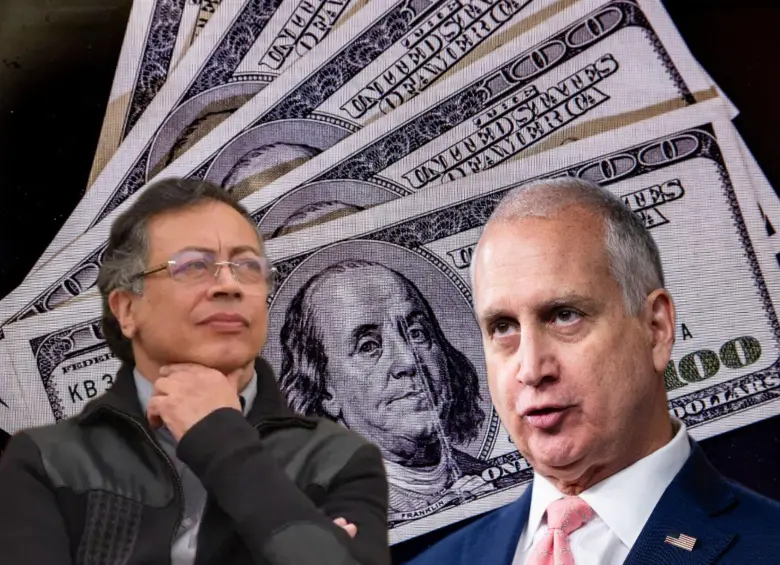 El representante republicano Mario Díaz-Balart lidera el proyecto que busca reducir en un 50 % la ayuda estadounidense a Colombia. Fotos: EL COLOMBIANO, Getty y Colprensa