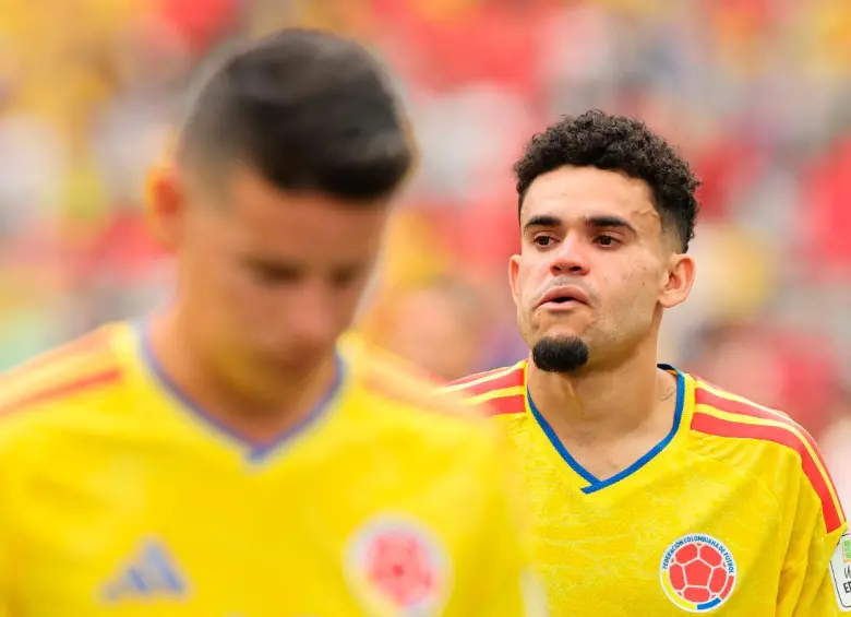 El extremo Luis Díaz fue uno de los pocos jugadores de la Selección Colombia que marcaron en el Mundial. Foto: AFP