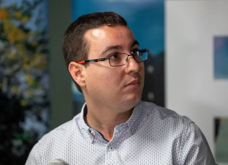 Juan David Palacio, director del Área Metropolitana entre 2020 y 2023, deberá responder el proceso tras las rejas por decisión del juez penal. FOTO: ARCHIVO EL COLOMBIANO