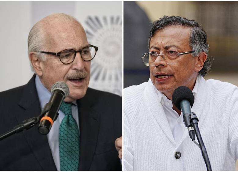 En medio de los preparativos para la entrega de la Presidencia de la República, el expresidente Andrés Pastrana lanzó un duro pedido al Senado para que niegue los permisos de viaje al mandatario saliente Gustavo Petro. FOTO: Colprensa y Getty
