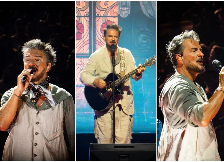 Momentos del concierto de Ricardo Arjona. FOTO: Páramo Presenta