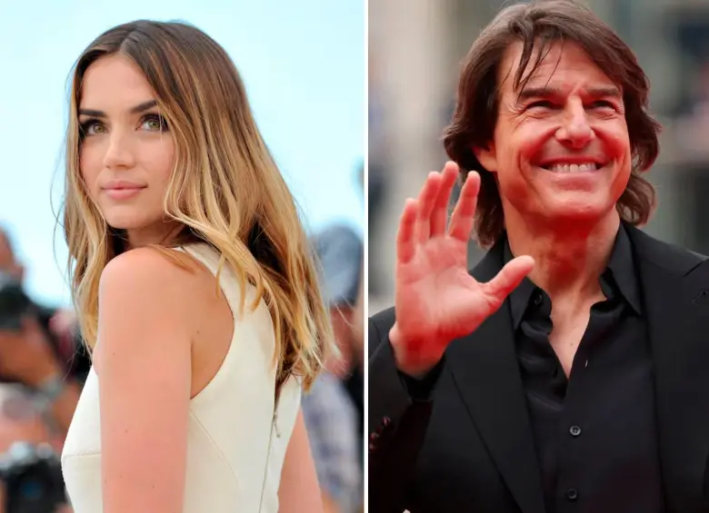Ana de Armas (37 años) y Tom Cruise (63 años) son la pareja del momento en Hollywood. Fotos: Getty,