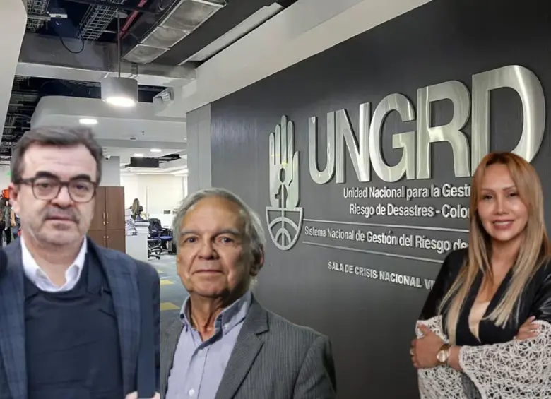 De izquierda a derecha: Olmedo López, exdirector de la UNGRD; Ricardo Bonilla, exministro de Hacienda; y Sandra Ortiz, exconsejera para las Regiones. Foto: Colprensa