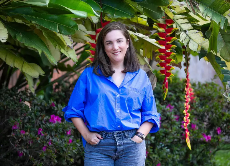 Nacida en Australia de padres antioqueños, Ana Escobar ha vivido en las dos partes del mundo. Foto: Esneyder Gutiérrez.