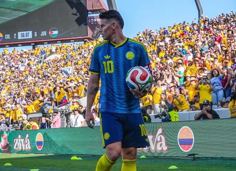 James fue la figura y goleador del Mundial de Brasil 2014. FOTO: Tomada de redes sociales @jamesdrodriguez
