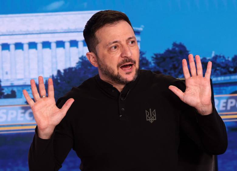 El presidente de Ucrania, Volodimir Zelenski, está dispuesto a asistir a Hungría a la reunión que sostendrían los mandatarios de Rusia y Estados Unidos. Foto: Getty Images
