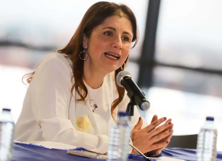Iris Marín, defensora del Pueblo, aseguró que esto “no significa que no pueda haber reclamos o quejas sobre el proceso electoral”. Es más, aseguró que si las hay, deben de ser tramitadas como corresponde. Foto: Colprensa