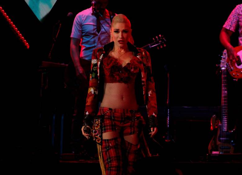 Una de las fotografías de la cantante estadounidense Gwen Stefani, caputarada por Iván Montoya. FOTO: Cortesía