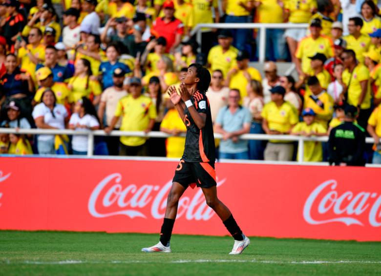 La futbolista Karla Torres ha sido la figura de la Selección Colombia en los cuartos de final del Mundial Femenino sub-20. FOTO: CORTESÍA FEDERACIÓN COLOMBIANA DE FÚTBOL 