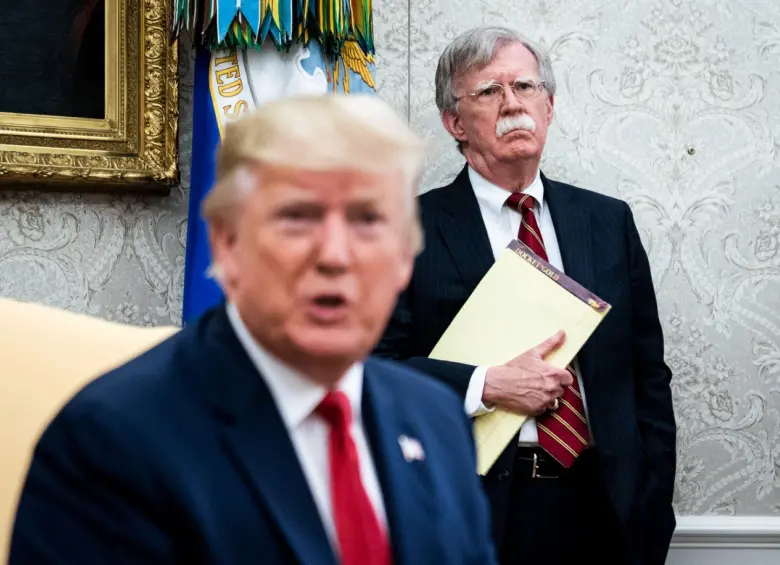 John Bolton, de 77 años que fue exasesor de seguridad de Trump, se declaró culpable de retener documentos clasificados. Foto: Getty Images