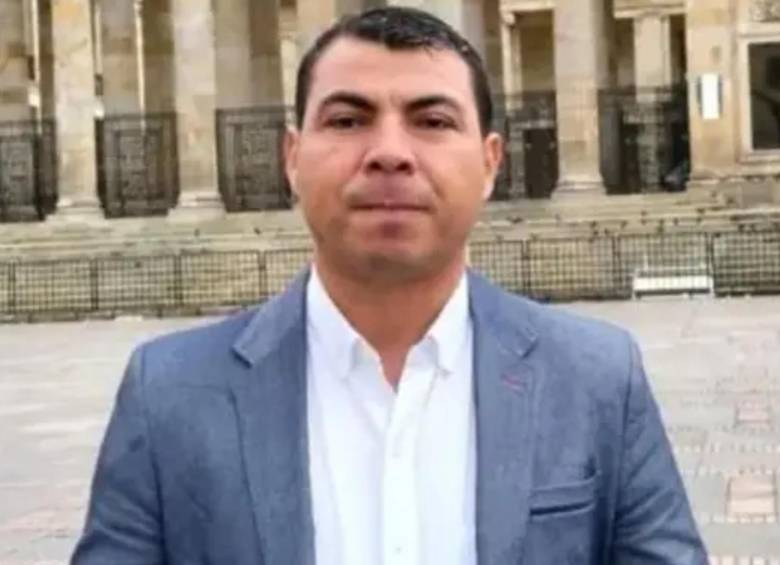 El candidato al Senado, Andrés Vásquez, por el Partido Conservador. FOTO: Captura video de redes sociales