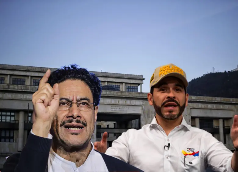 La Corte Suprema de Justicia, la Corte Constitucional y el Consejo de Estado le hicieron un llamado a Iván Cepeda y Abelardo de la Espriella, quienes se disputan la presidencia de Colombia. Fotos: Colprensa y Manuel Saldarriaga