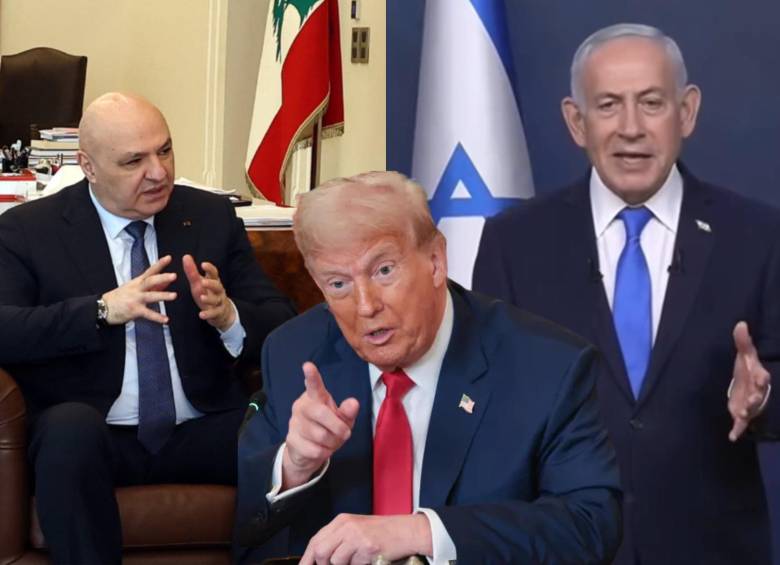 Benjamin Netanyahu “hablará por primera vez” con el presidente libanés, Joseph Aoun. Foto: Getty y redes sociales @netanyahu / @LBpresidency