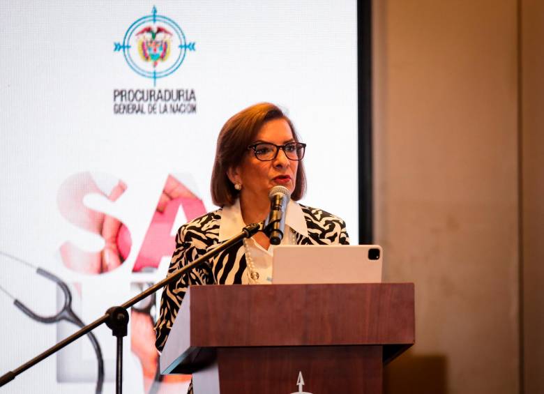 Margarita Cabello defendió el accionar del ente de control ante las acusaciones del presidente Petro y los integrantes del Pacto Histórico. FOTO: COLPRENSA