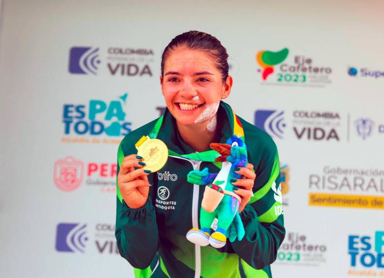 Lina Marcela Hernández va ahora por más alegrías en Juegos Nacionales en las pruebas de ciclismo en pista. FOTO CORTESÍA FEDECICLISMO