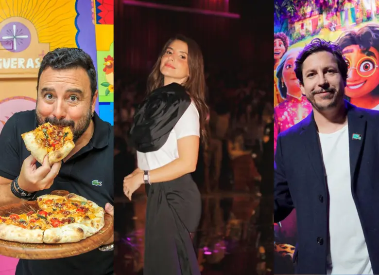 Tulio Zuloaga, Marcela García y Alejandro Riaño figuran en la lista de creadores colombianos más influyentes en Latinoamérica. Fotos: Andrés Camilo Suárez Echeverry, @marcelagarciacp y Colprensa