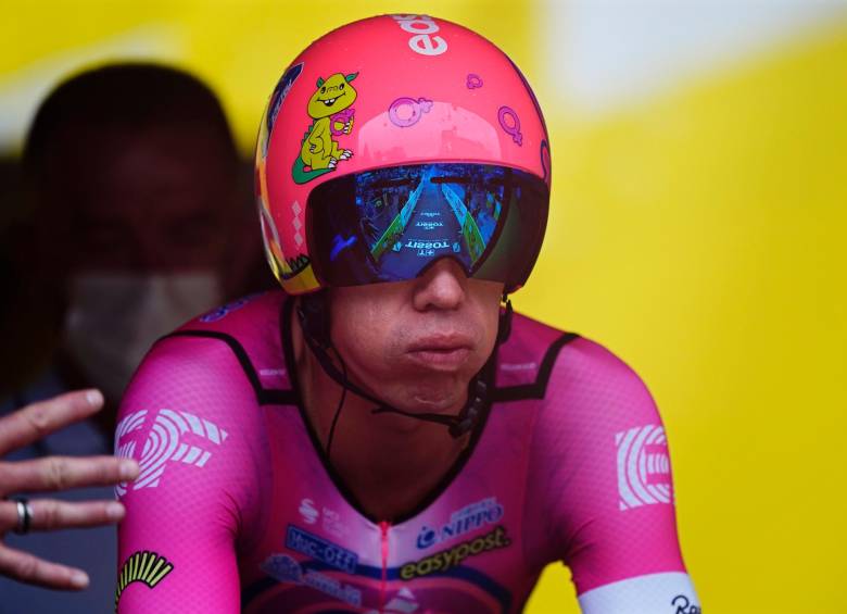 Rigoberto Urán, de 35 años de edad, inició su noveno Tour francés. FOTO: EFE